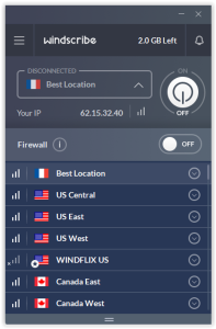 What Windscribe VPN does
