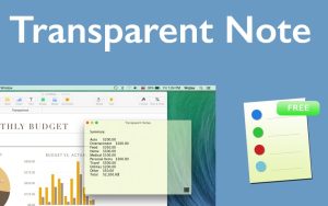 Transparent Notes for Pc 