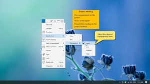 Transparent Notes for Pc 